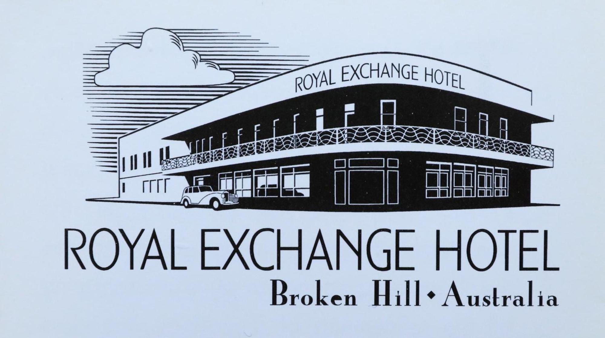Royal Exchange Hotel Broken Hill Exterior foto